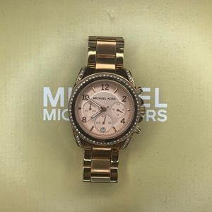 Michael Kors Rose Gold Watch